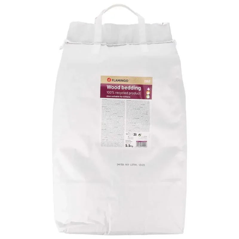 Holzbett Für Nagetiere Und Katzen 6kg von Flamingo – Produktfoto 2 von 3