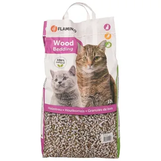 Holzbett Für Nagetiere Und Katzen 6kg von Flamingo – Produktfoto 1 von 3