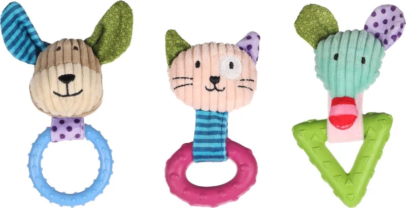 Iraja - Speelgoed Honden - Hs Iraja Puppy Assortiment - 1st - 137219 - 1st fra Flamingo i Flerfarvet – produktbillede