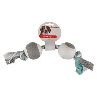 Jim 2 Balls Rope Hondenspeeltje de Flamingo – photo produit 2 sur 3