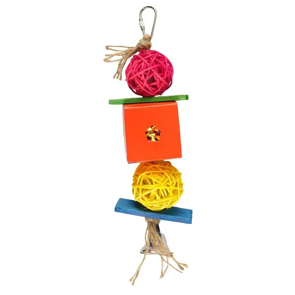 Jouet Pour Oiseaux Papyr Cubes Small de Flamingo – photo produit