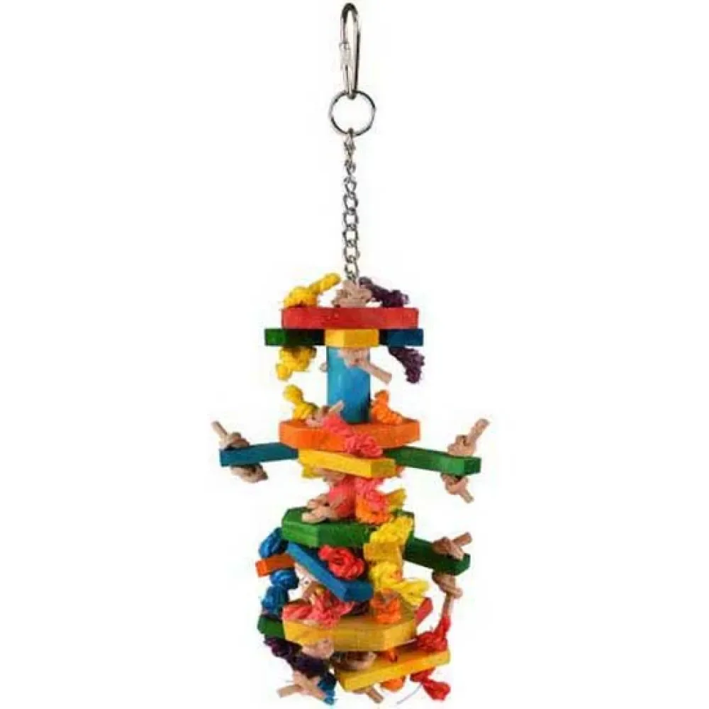 Jouet Pour Oiseaux Rainbow Ace 27cm de Flamingo – photo produit