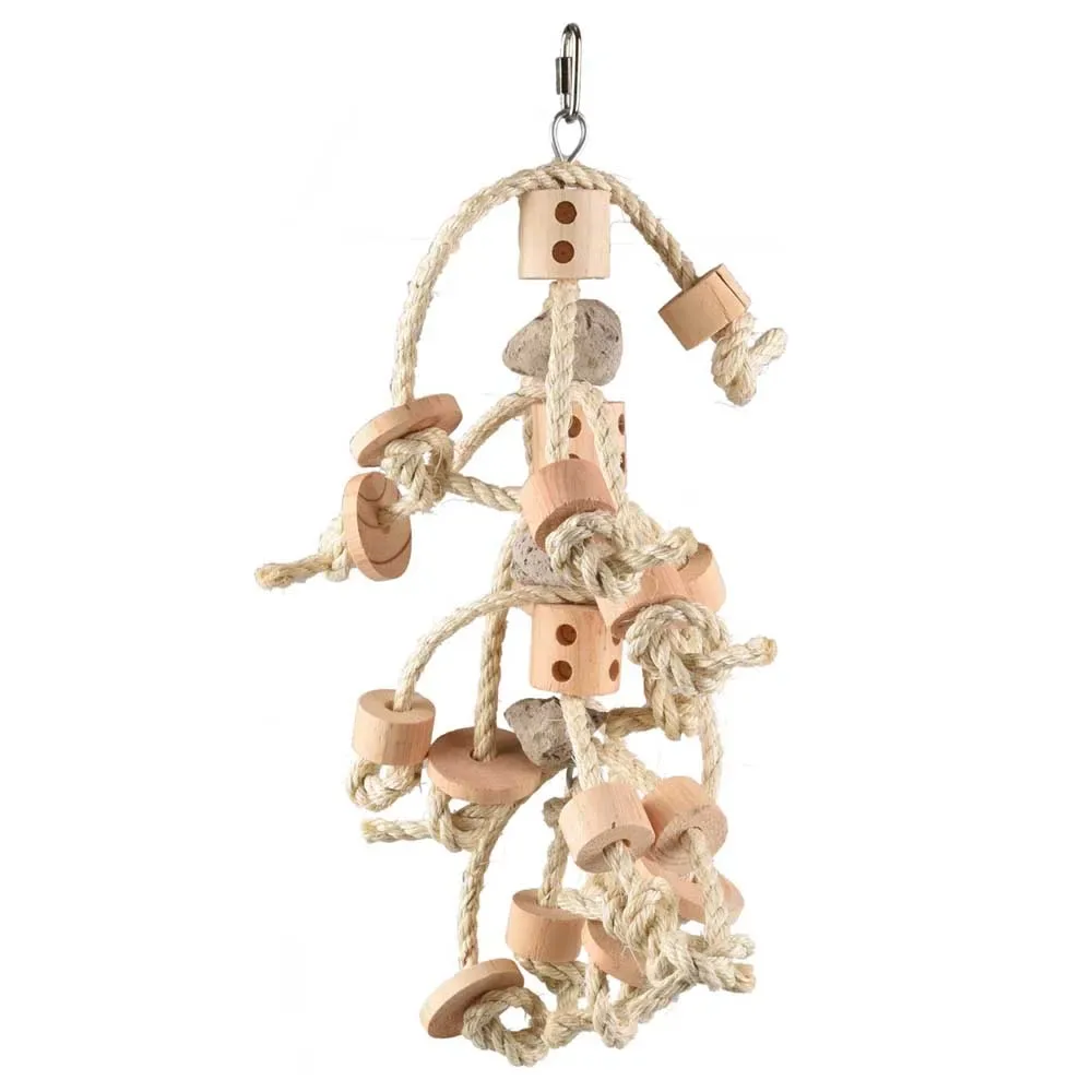 Jouet Pour Oiseaux Sully Rope de Flamingo – photo produit