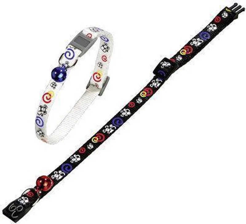 Karlie Halsband Kat met Muis - 10 mm x 30 cm by Flamingo in Black – product photo
