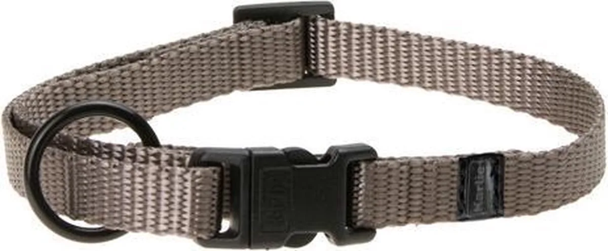 Karlie Halsband Sport Plus Verstelbaar - 10 mm x 20-35 cm van Flamingo in Grijs – productfoto