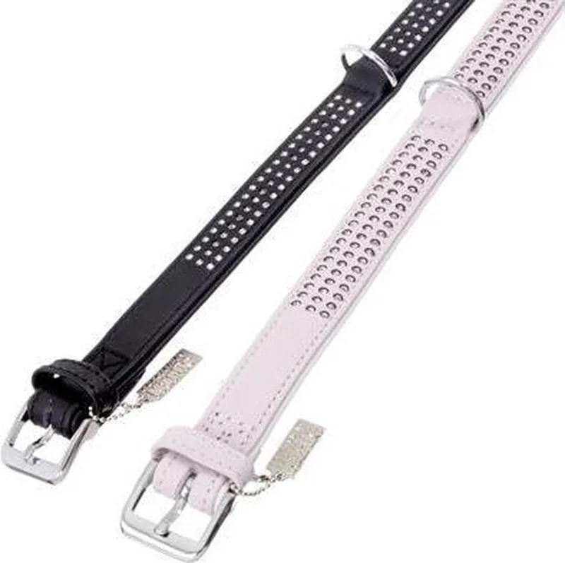 Karlie Halsband - Vintage Strasshalsband - 30mmx by Flamingo in Black – product photo