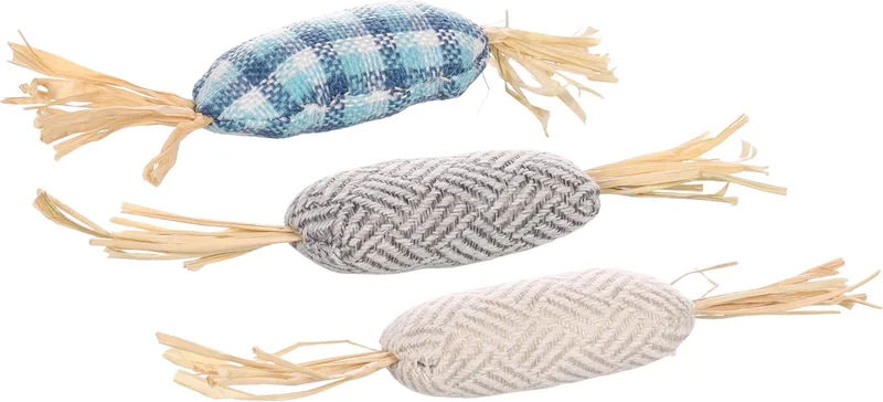 Karo - Speelgoed Katten - Ps Karo Snoep 13cm Assortiment - 1st - 135444 - 1st de Flamingo en Multicolore – photo produit