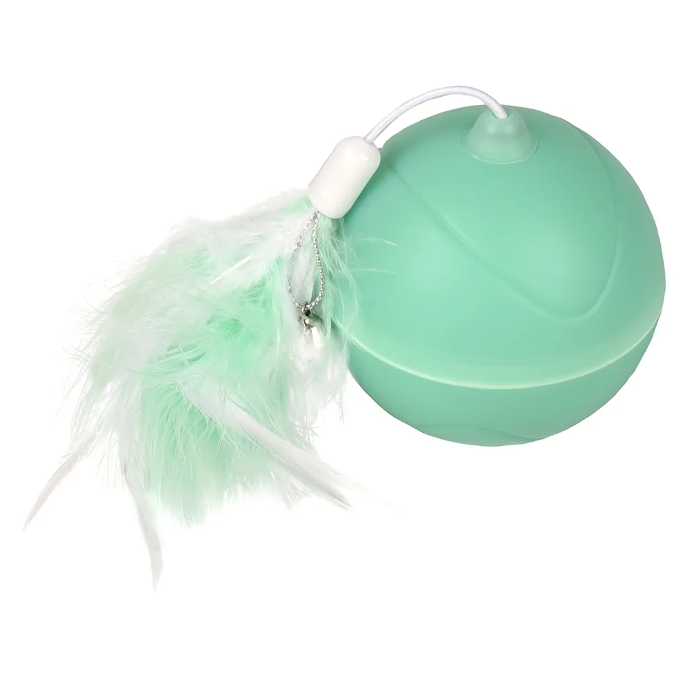 Kat Speelgoed LED Bal Mechta Groene Kat van Flamingo – productfoto