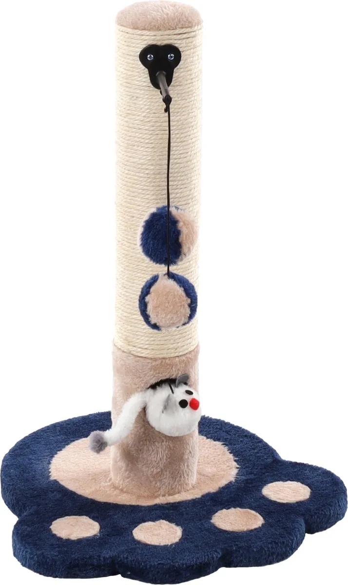 Katten Krabpaal Viva 2 - 37 x 37 x 49 cm by Flamingo in Blue – product photo