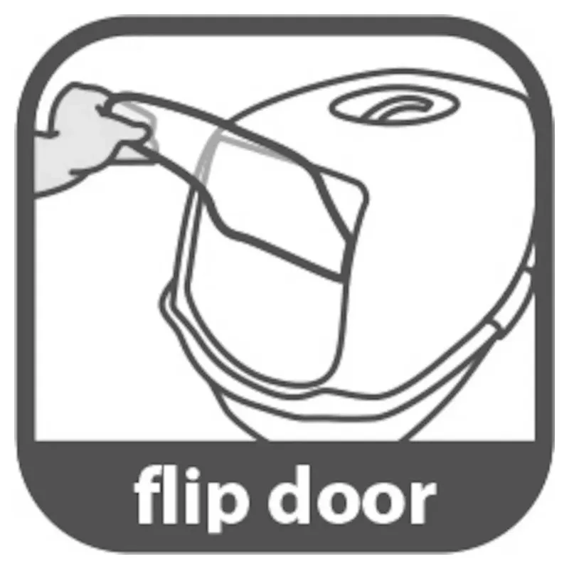 Kattenbak – Flamingo Katten Toilet met Filter – Gesloten Kattenhuis Kattenbak – Kittentoilet – 57x39x41 cm by Flamingo in Black – product photo 3 of 4
