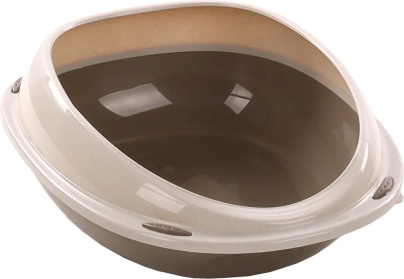 Kattenbak Jota - S van Flamingo in Taupe – productfoto 1 van 4