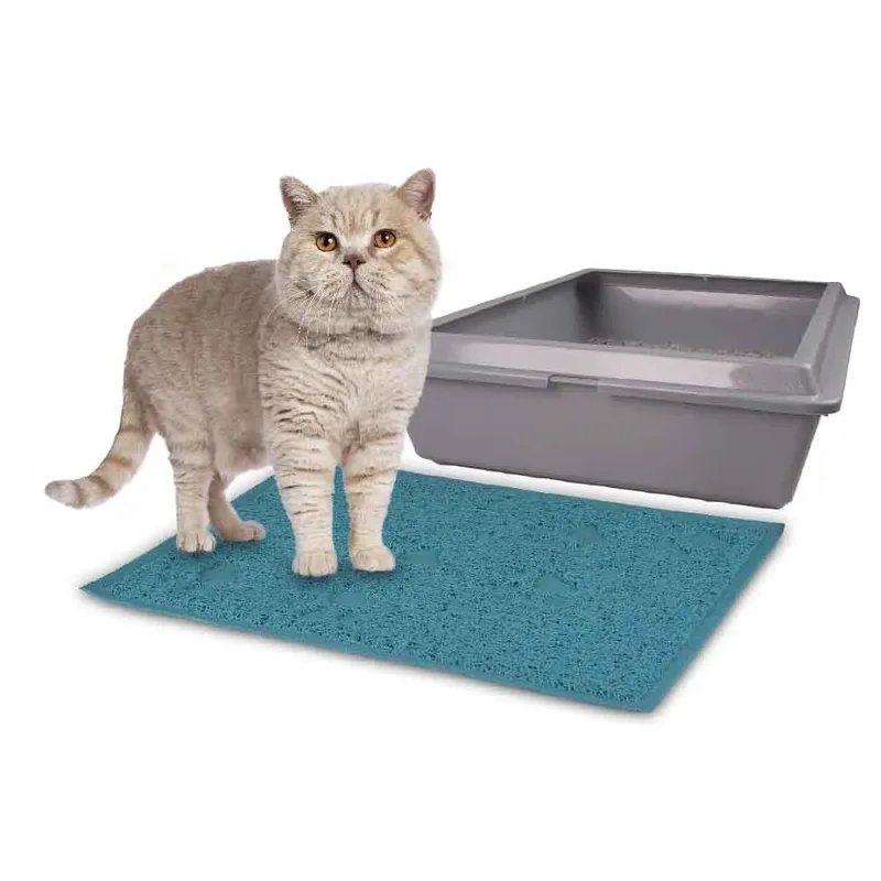 Kattenbakmat - 40 x 30 cm - groen de Flamingo en Bleu – photo produit 4 sur 4