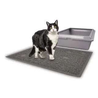 Kattenbakmat - 60x40CM by Flamingo in Grey – product photo 4 of 4