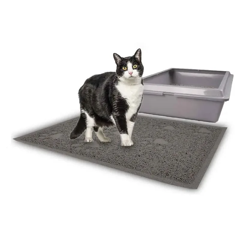 Kattenbakmat - 60x40CM by Flamingo in Grey – product photo 4 of 4