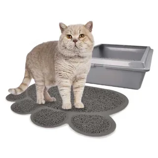 Kattenbakmat Poot - 39 by Flamingo in Grey – product photo 3 of 4