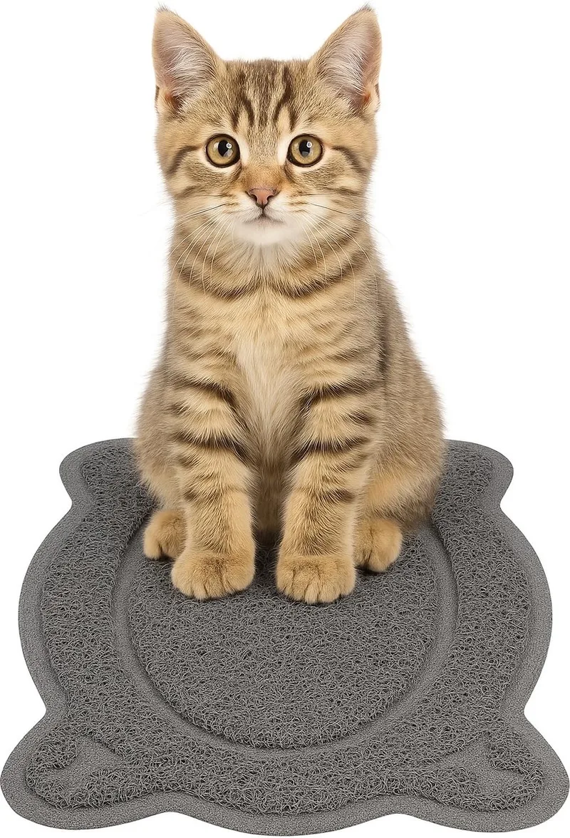 KATTENBAKMAT RANDY 40x26x0,4CM fra Flamingo i Grå – produktbillede