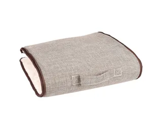 Kattenbed – katten slaapmand – kattenhuis – kattenhol – Cat cave – Bruin/Crème, 45 x 35 x 35 cm – Flamingo Slaapplaats Snoozebay de Flamingo en Marron – photo produit 4 sur 5