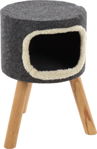 kattenhuis Nordic – Stijlvol kattenmeubel & krabspeelgoed in Scandinavische stijl de Flamingo en Gris – photo produit 1 sur 2