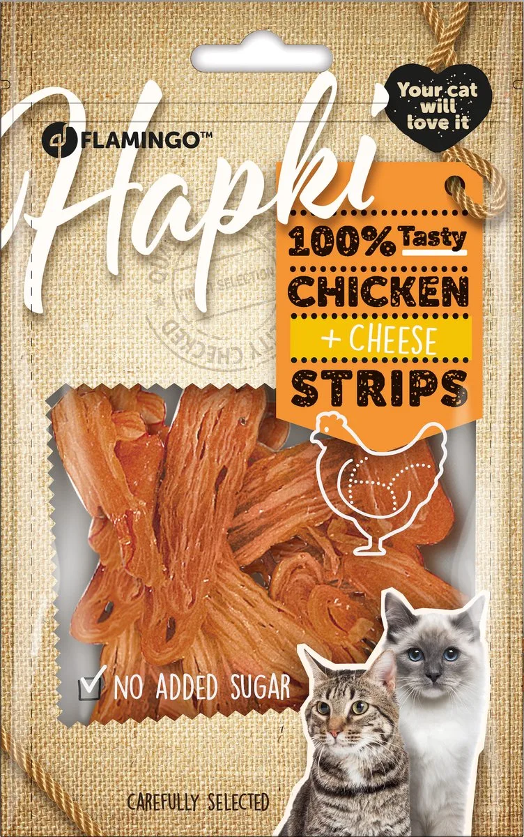 Kattensnack Chick'N Snack Chicken&Cheese 85 gr - 85 gr by Flamingo – product photo
