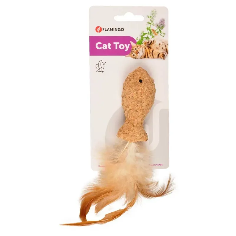 Jouet Pour Chat Adamello de Flamingo en Marron – photo produit 2 sur 2