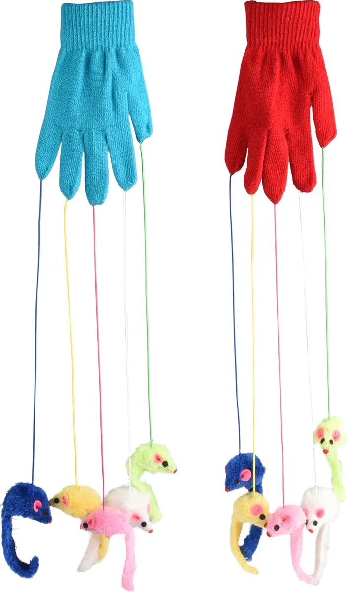 Gant Avec Des Souris Assorti de Flamingo en Willekeurig – photo produit