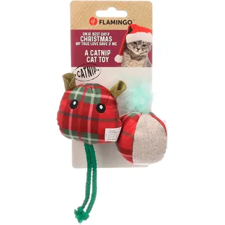 Kattenspeelgoed – Jayla Muis & Bal – Meerkleurig – Kerst kattenspeeltje set- 561750 fra Flamingo i Rød – produktbillede 2 af 3
