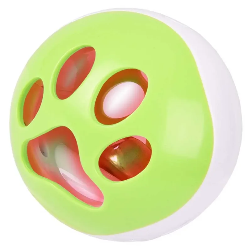 Kattenspeelgoed Led Bal Rango - 6.5 cm by Flamingo in Green – product photo 2 of 4