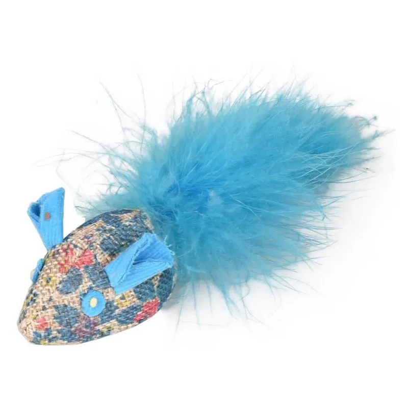 Kattenspeelgoed Marly muis - 4 x 15 x 3.5 cm de Flamingo en Bleu – photo produit 3 sur 4