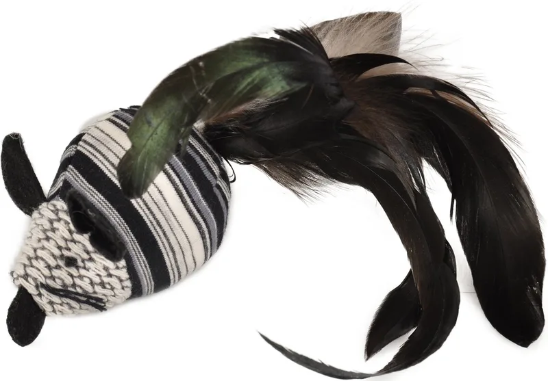 Jouet Pour Chat Pirin Mouse de Flamingo en Noir – photo produit 1 sur 2