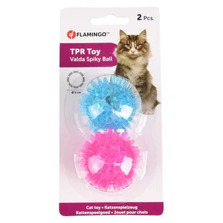 Kattenspeelgoed Valda spiky - 5 cm - 2 stuks by Flamingo in Willekeurig – product photo 4 of 5