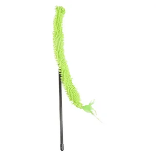 Kattenspeeltje Badstof Hengel - Groen/Roze/Oranje - 45 x 4 x 2 cm by Flamingo in Green – product photo 4 of 5