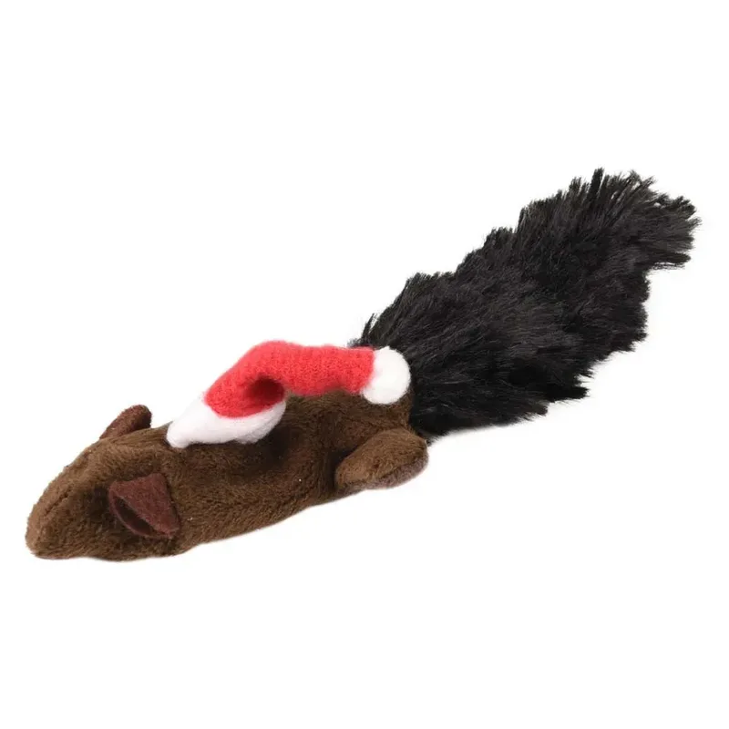 Jouet De Chat Souris De Noël de Flamingo en Gris – photo produit 3 sur 4