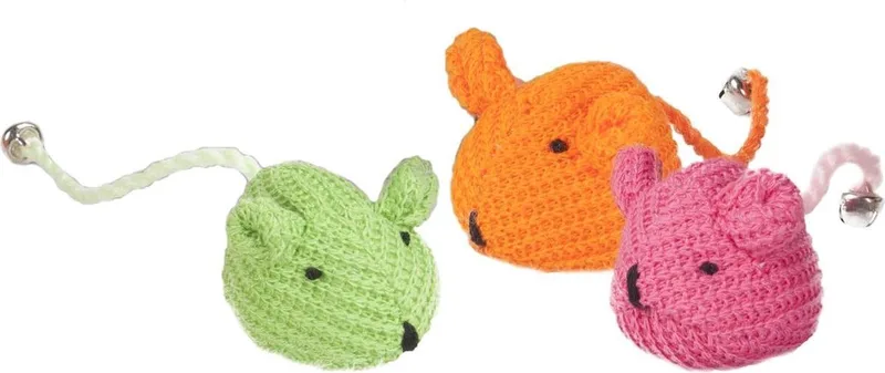 Kattenspeeltje Vera Muis - 14 x 6 x 4.5 cm by Flamingo in Willekeurig – product photo