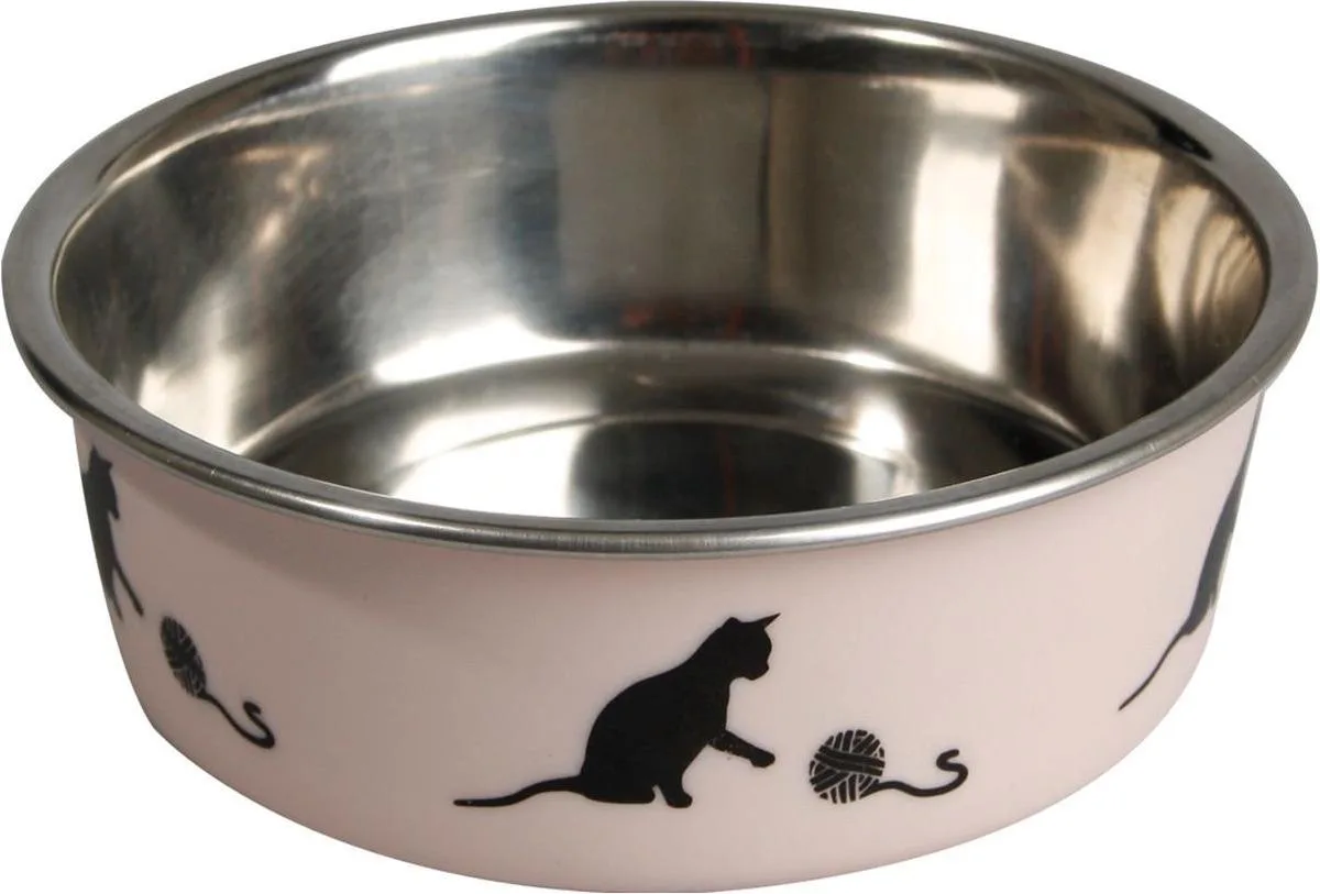 Kattenvoerbak Kena Ro - 11 cm de Flamingo en Rose – photo produit