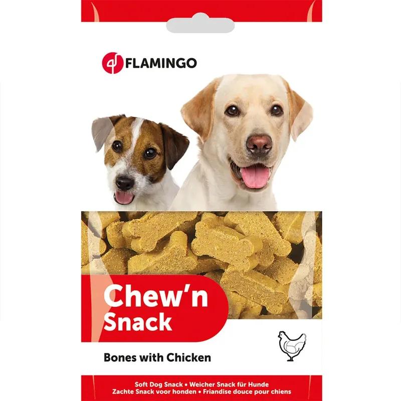 Kauwbotten Kip Hondensnack 150g by Flamingo – product photo 1 of 2