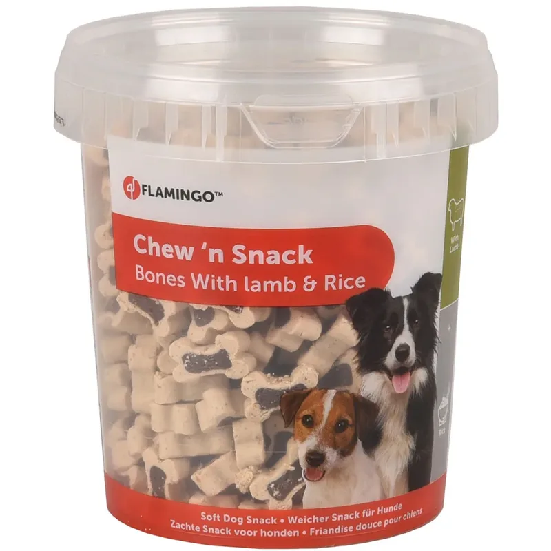 Os à Mâcher Au Poulet Et Au Riz Pour Chien 500g de Flamingo – photo produit 1 sur 2