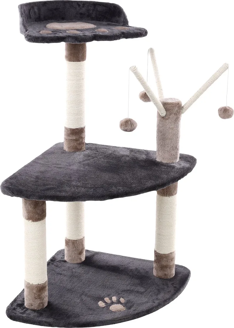 Kira - Krabpaal Katten - Krabpaal Kira 70x58x91cm - 1st - 136244 - 1st by Flamingo in Grey – product photo