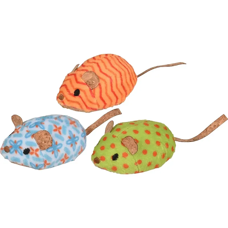 Jouet Pour Chat Kirk Mice Assorti 30 Unités de Flamingo – photo produit