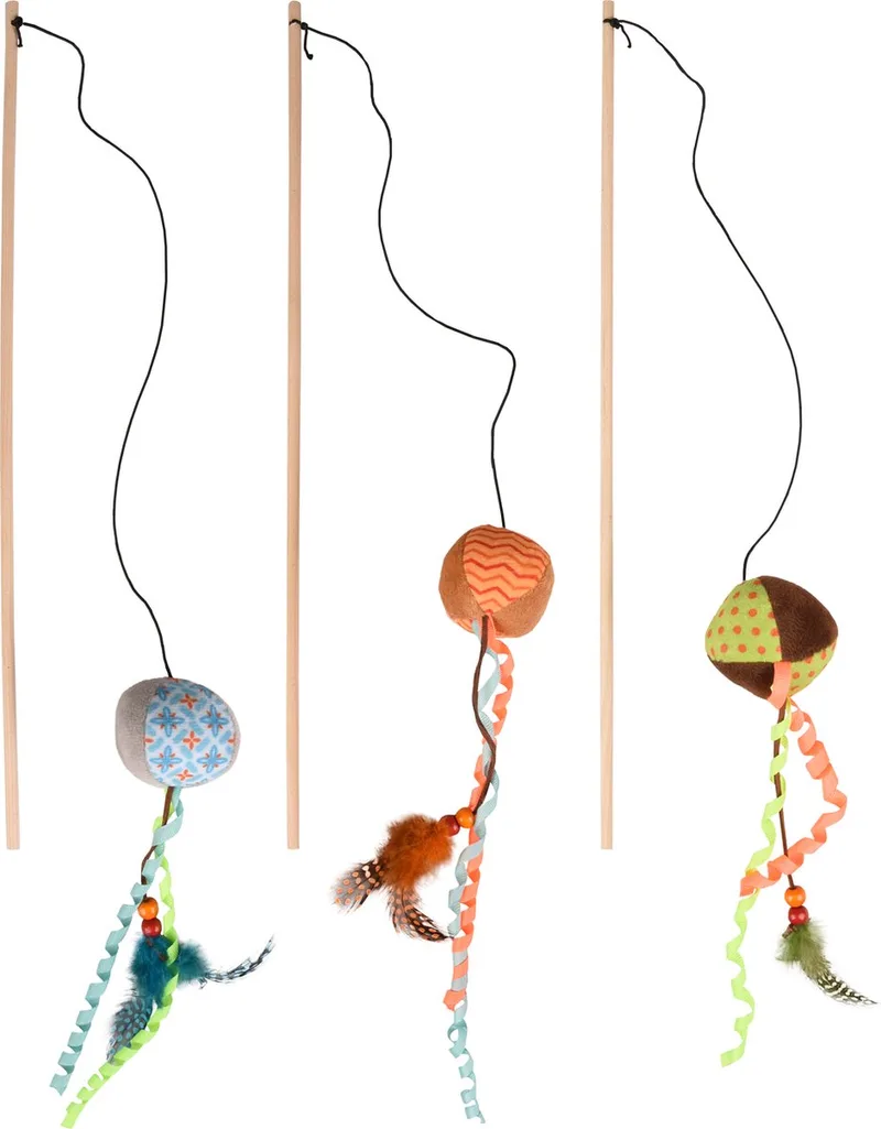 Kirk - Speelgoed Katten - Ps Kirk Hengel+bal Assortiment - 1st - 130027 - 1st by Flamingo in Multicolour – product photo 1 of 6