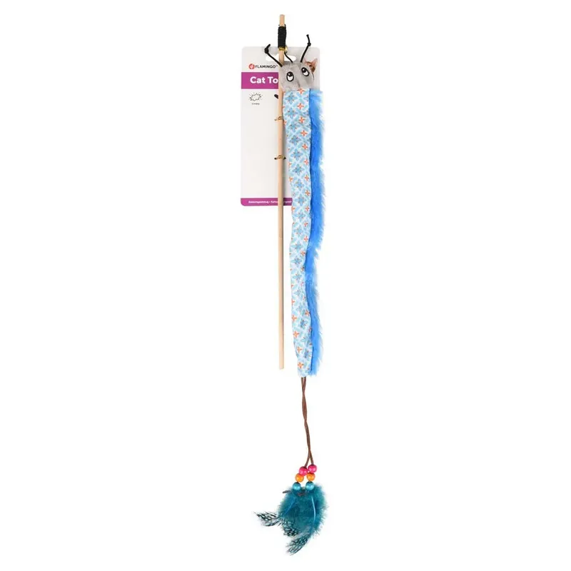 Kirk - Speelgoed Katten - Ps Kirk Hengel+rups Assortiment - 1st - 130022 - 1st de Flamingo en Multicolore – photo produit 5 sur 6