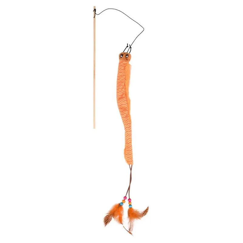 Kirk - Speelgoed Katten - Ps Kirk Hengel+rups Assortiment - 1st - 130022 - 1st de Flamingo en Multicolore – photo produit 3 sur 6