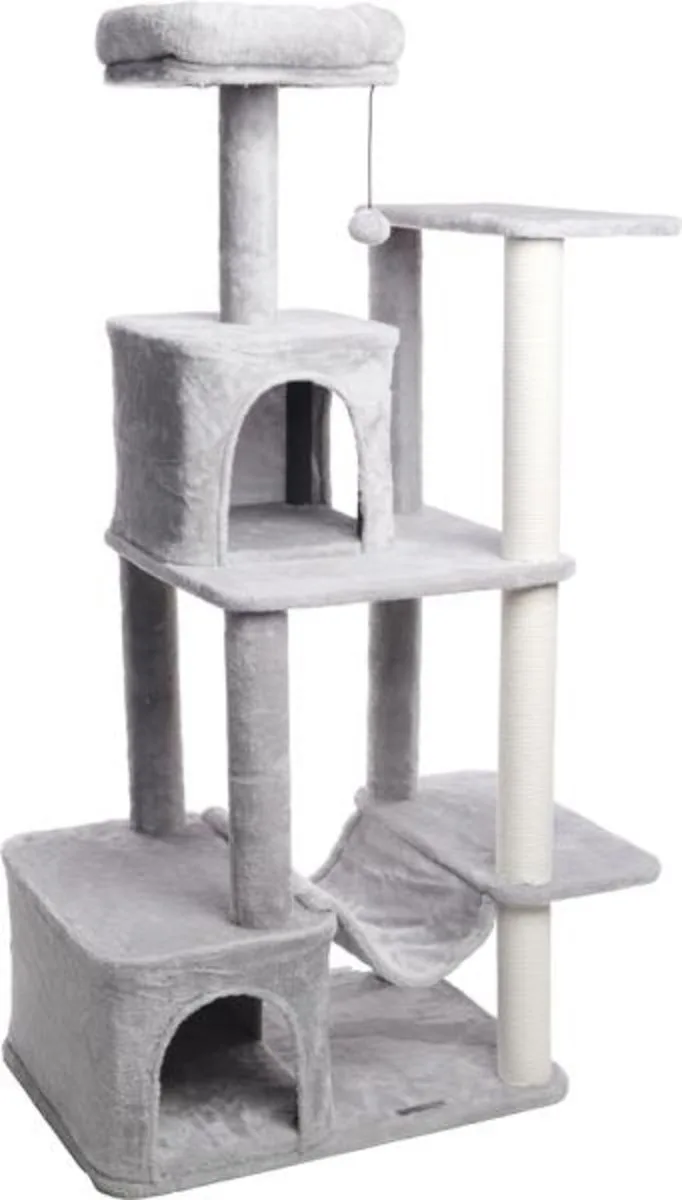 Krabpaal Agustin - 78x48x135 cm de Flamingo en Gris – photo produit