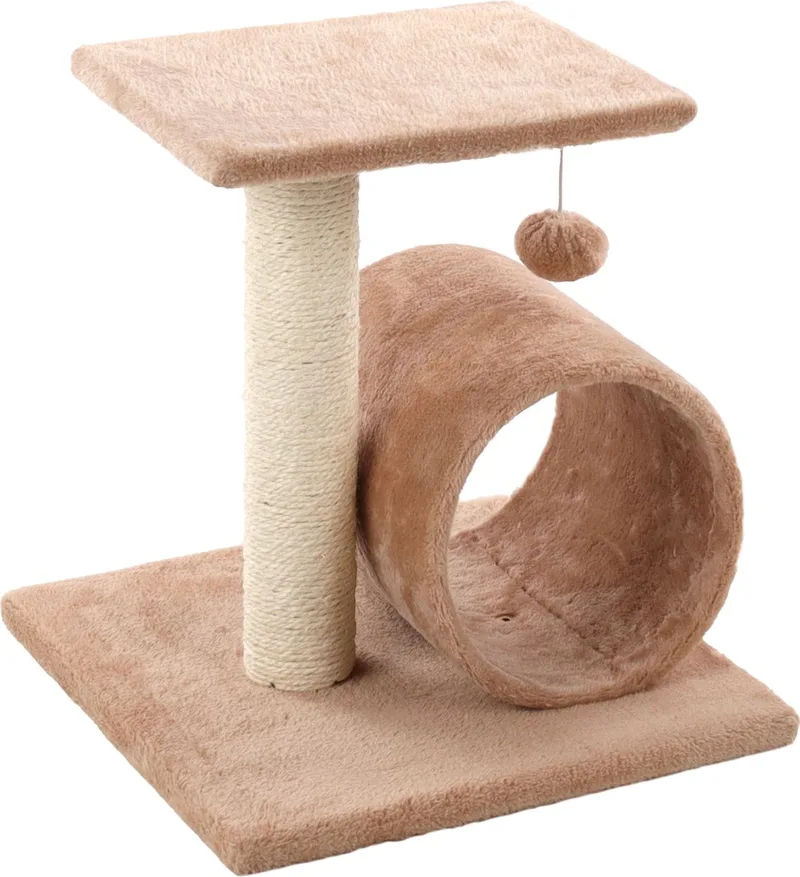 krabpaal Binky - 38 x 38 x 40cm de Flamingo en Beige – photo produit