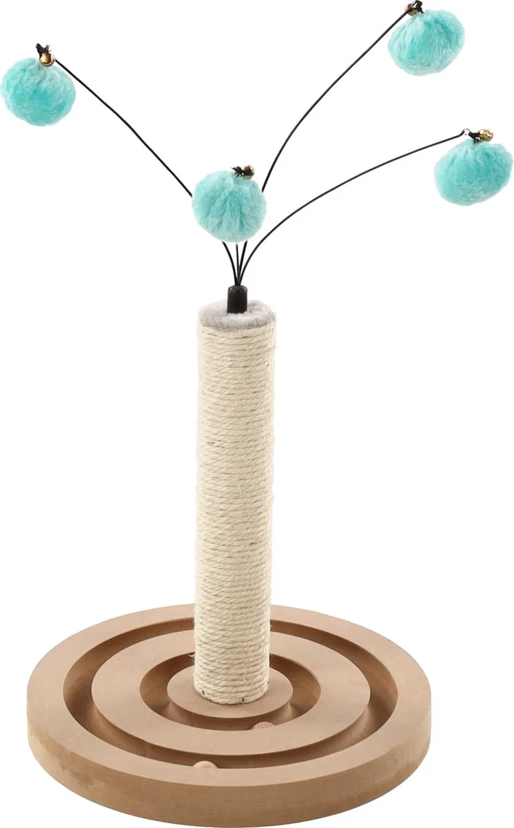 Krabpaal Cya 3 - 29 x 29 x 50 cm by Flamingo in Grey – product photo