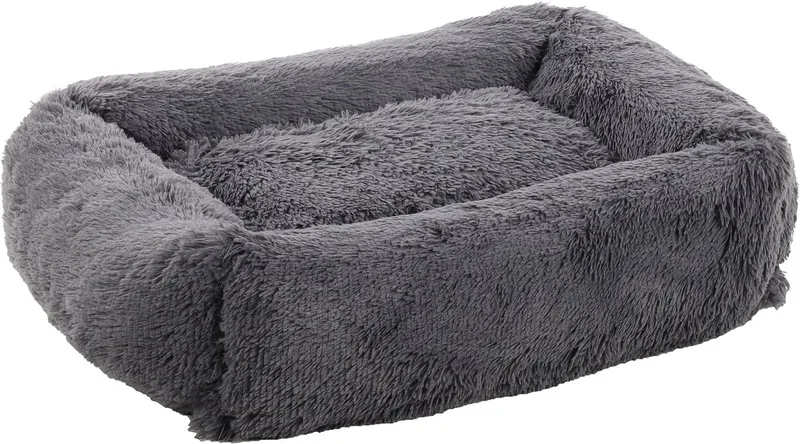 Krems - Mand Honden - Mand Krems Rechthoekig + Rits Donker 80x65x20cm - 1st - 133099 - 1st by Flamingo in Grey – product photo