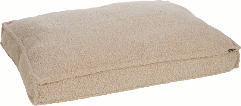 Kussen Adeline Rechthoekig Beige - 100 x 70 x 12 cm - Hondenmand - Hondenkussen de Flamingo – photo produit