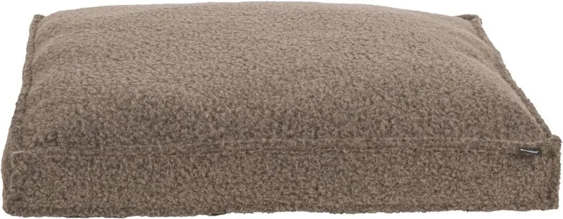 Kussen Adeline Rechthoekig Bruin - 80 x 60 x 10 cm - Hondenmand - Hondenkussen von Flamingo – Produktfoto