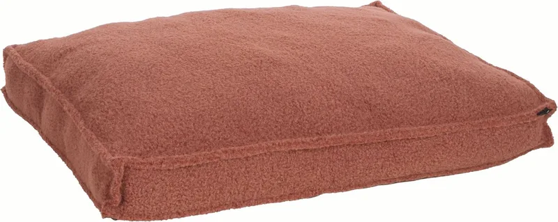 Kussen Adeline Rechthoekig Terracotta - 100 x 70 x 12 cm - Hondenmand - Hondenkussen von Flamingo – Produktfoto