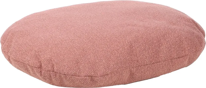 Kussen Baleno Ovaal - 70 x 56 x 8 cm - Hondenmand - Hondenkussen von Flamingo in Rot – Produktfoto
