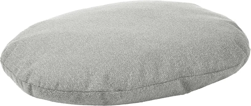 Kussen Baleno Ovaal Grijs - 80 x 62 x 8 cm - Hondenmand - Hondenkussen by Flamingo – product photo